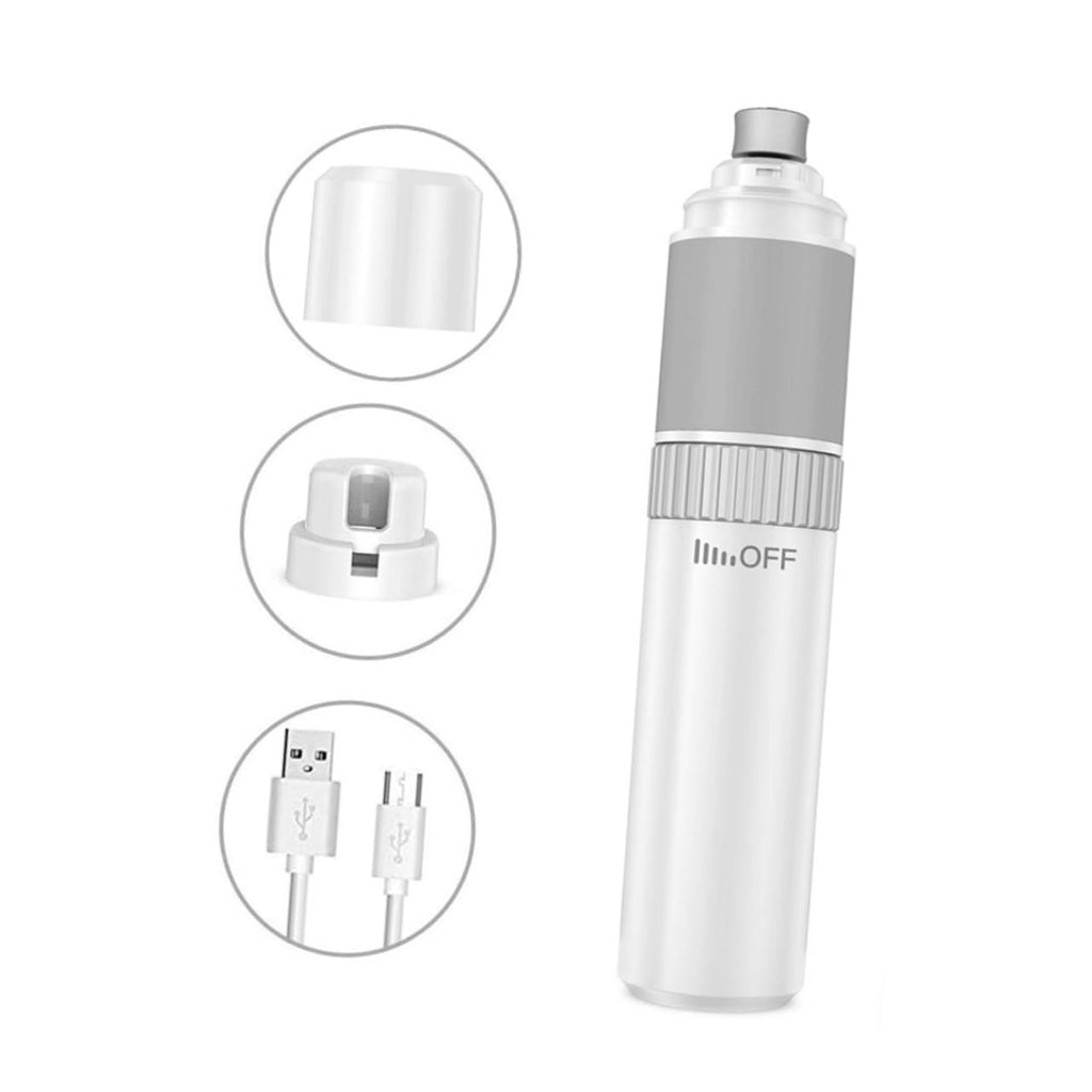 Electric Nail Grinder and Clipper White A896201