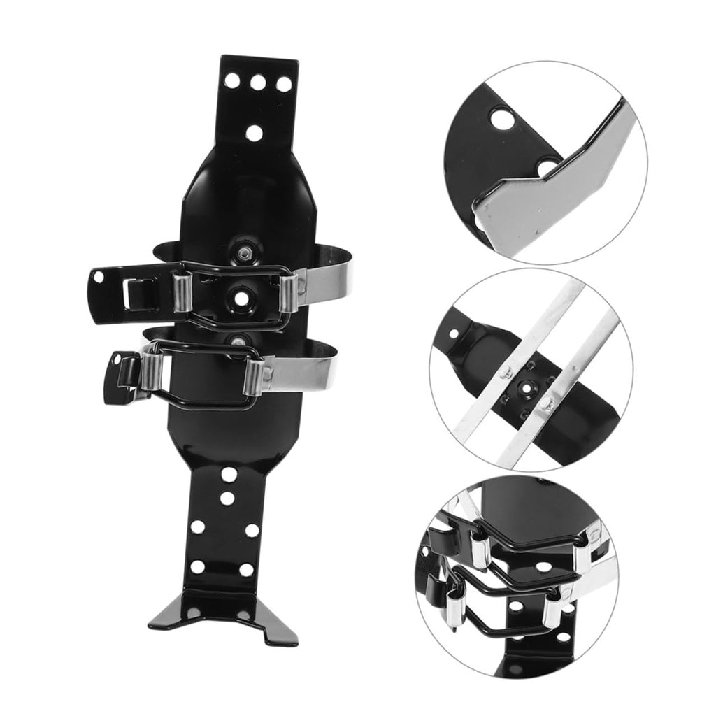 2pcs Fire Extinguisher Mounting Holder Wall Bracket L4406