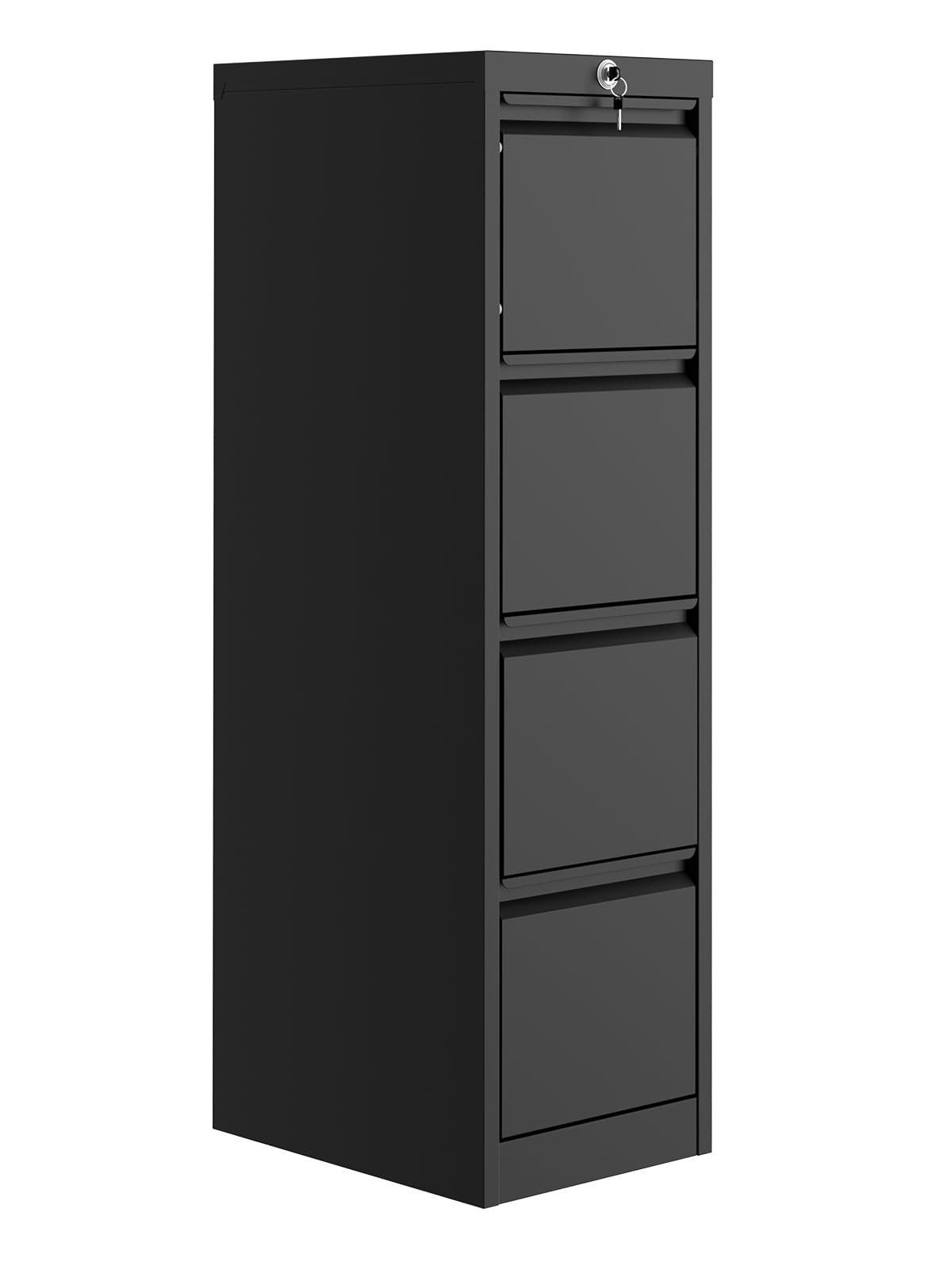 4 Drawer Metal File Cabinet with Lock I56284