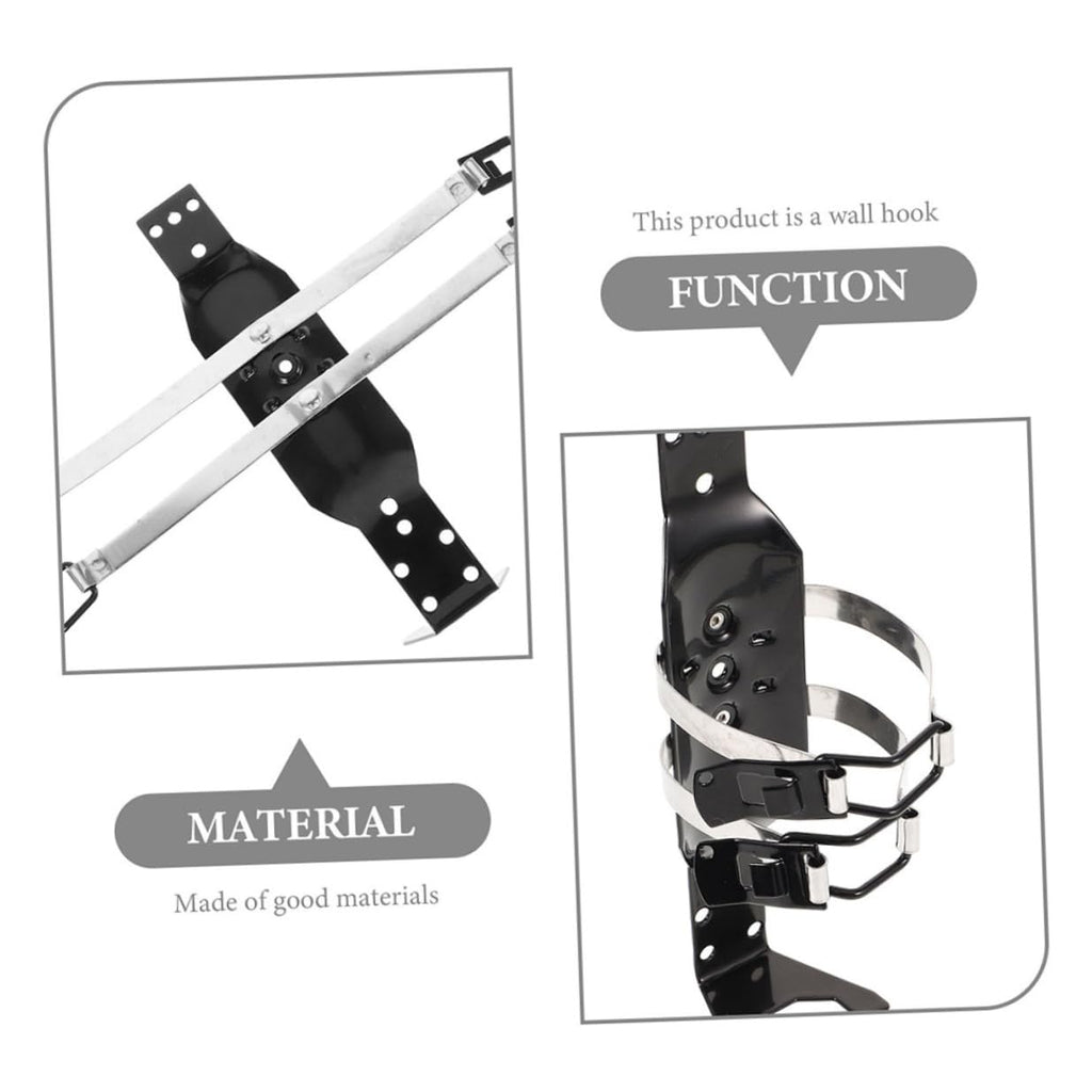 2pcs Fire Extinguisher Mounting Holder Wall Bracket L4406