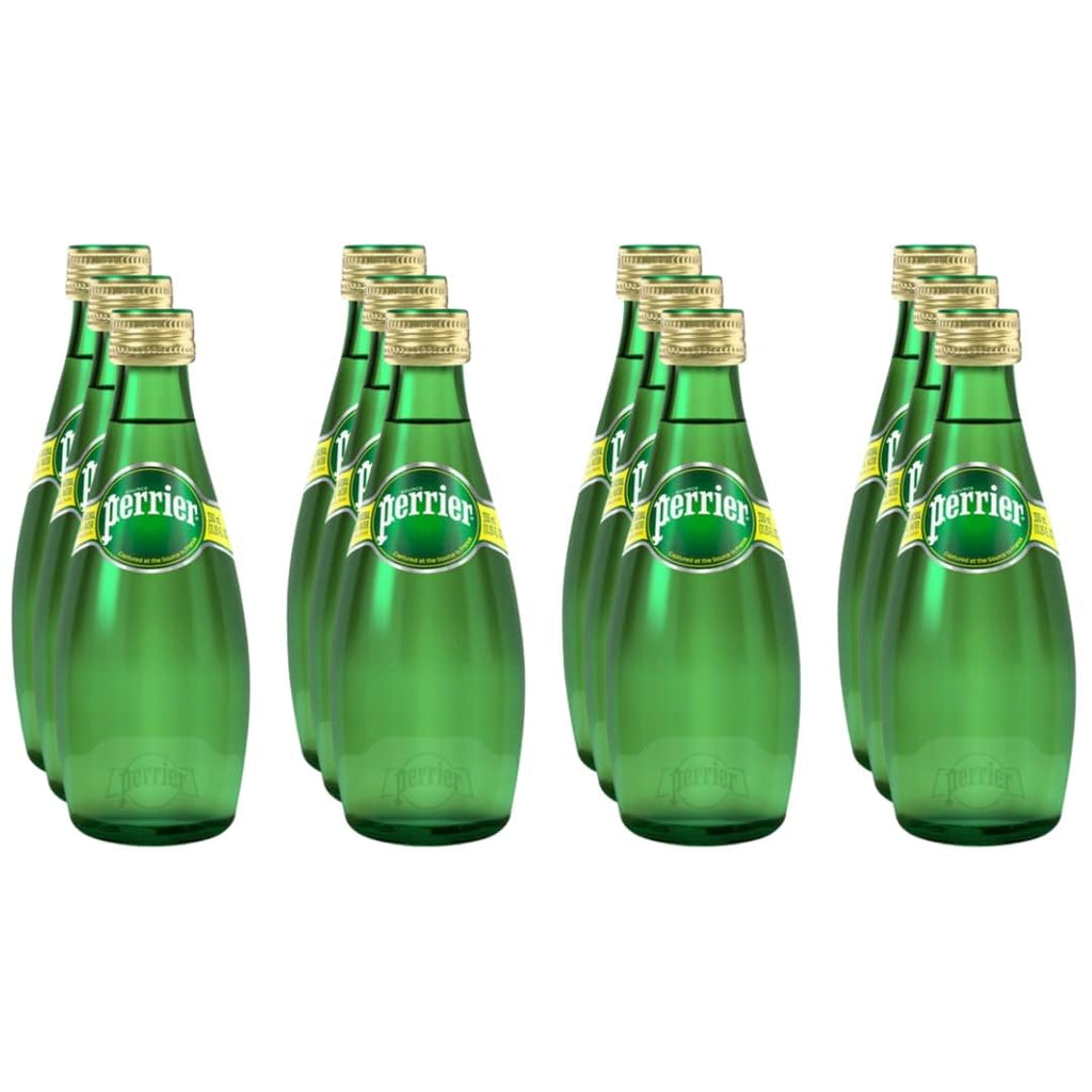 Sparkling Natural Mineral Water 11 Oz Glass Bottles Pack of 12 D3852