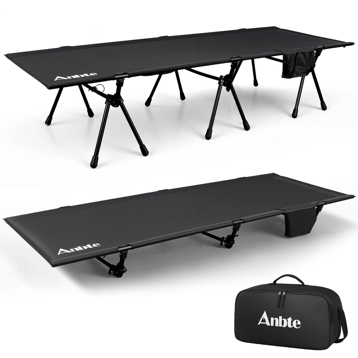 Height Adjustable Camping Cot 400 lbs G653415