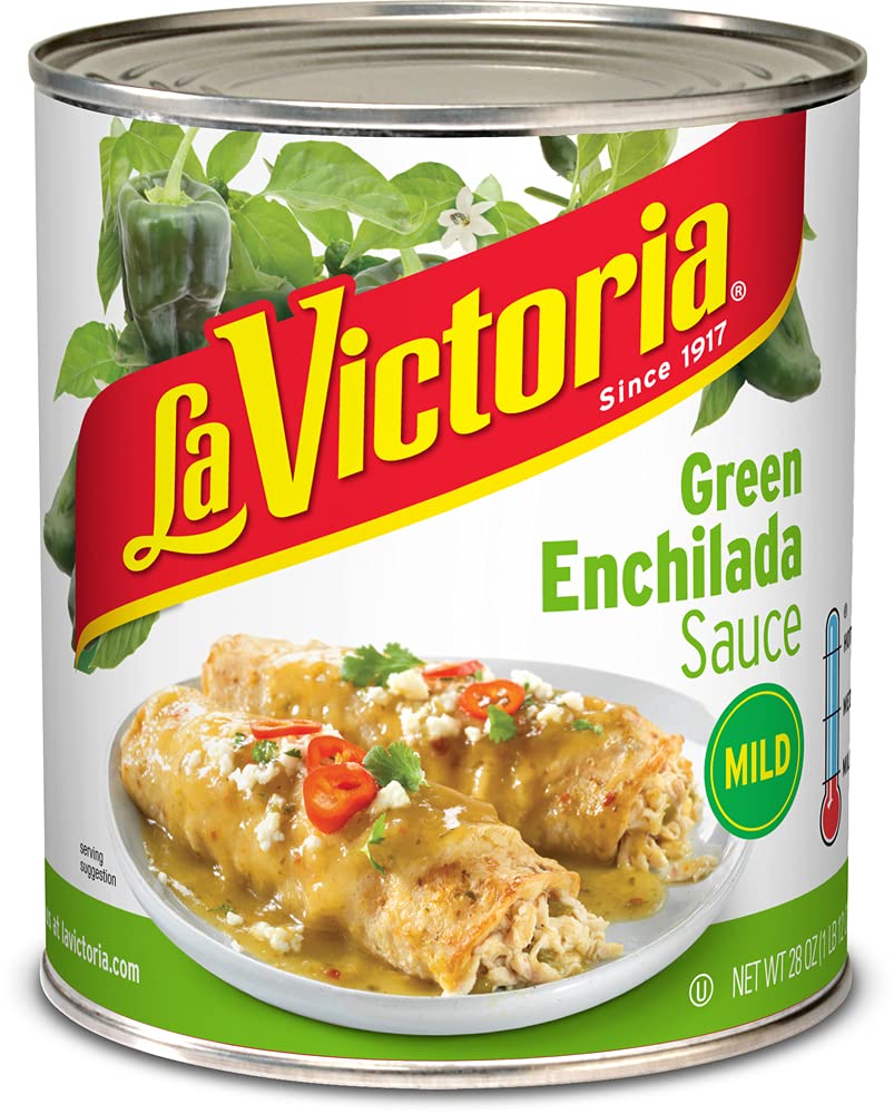 Green Chile Enchilada Sauce Mild 28 Ounce Pack of 12 N554