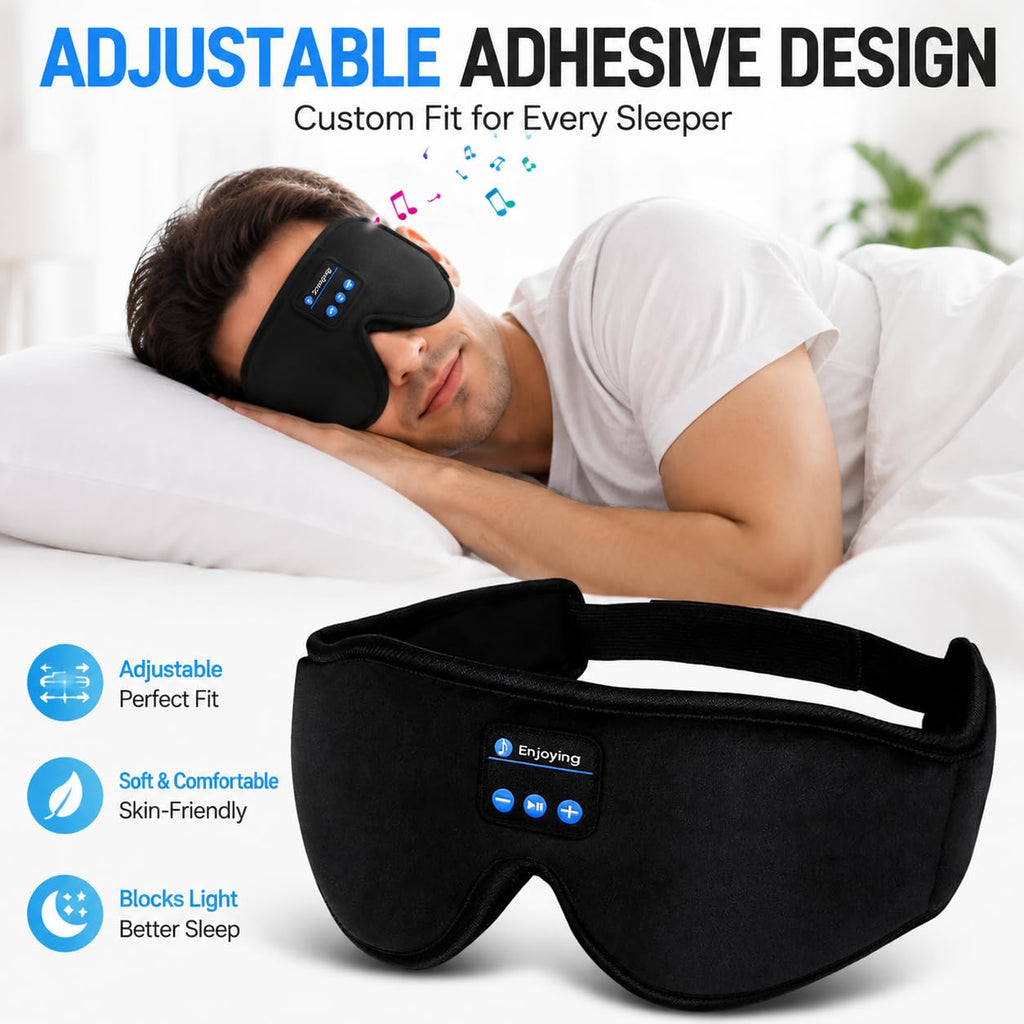 Sleep Mask with Bluetooth Headphones Q755983