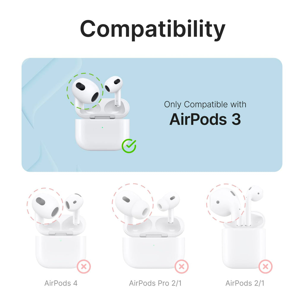 Waterproof AirPods 3rd Generation Case with Carabiner Z39507