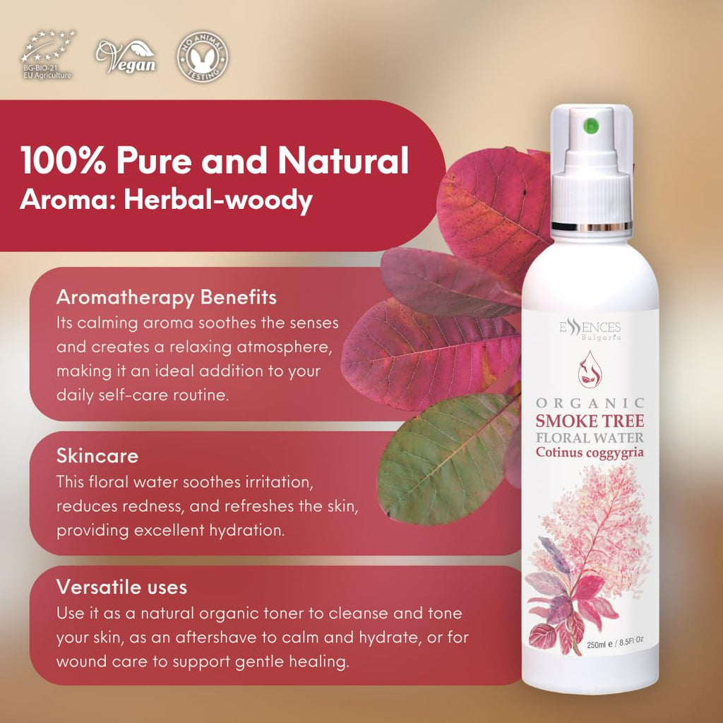 Organic Smoke Tree Floral Water 8.5 Fl Oz W509916