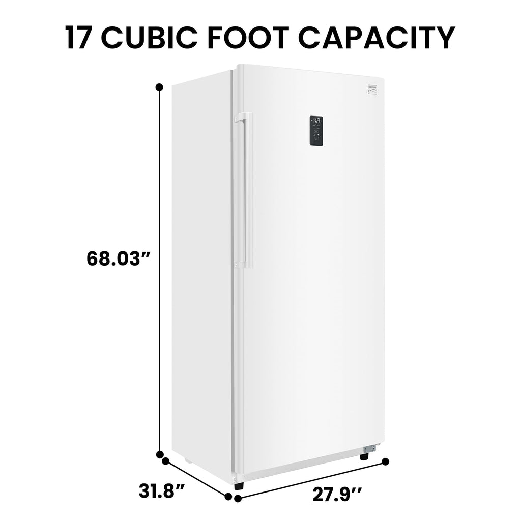 17.0 Cubic Feet Upright Freezer Convertible Refrigerator, White Z9041