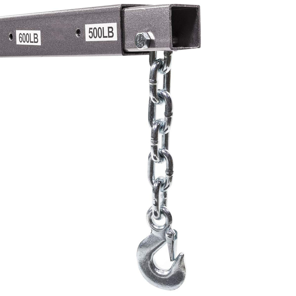 1/2 Ton Capacity Pickup Truck Hoist Lift Jib Crane Telescopic Boom Q37855