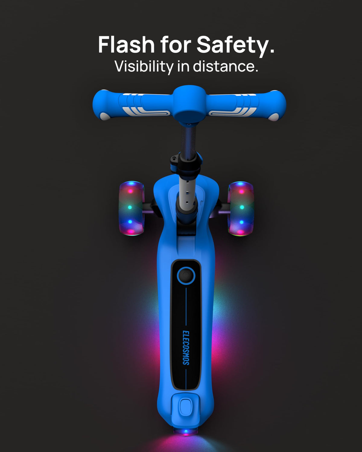 Kids Electric Scooter with LED Wheels J51100