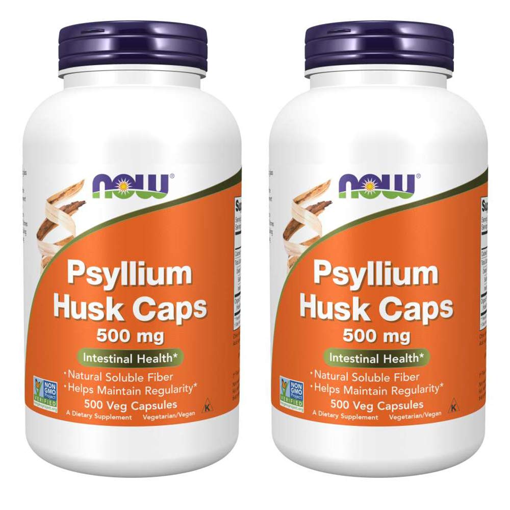Psyllium Husk 500mg 500 Capsule 2 Pack P524748