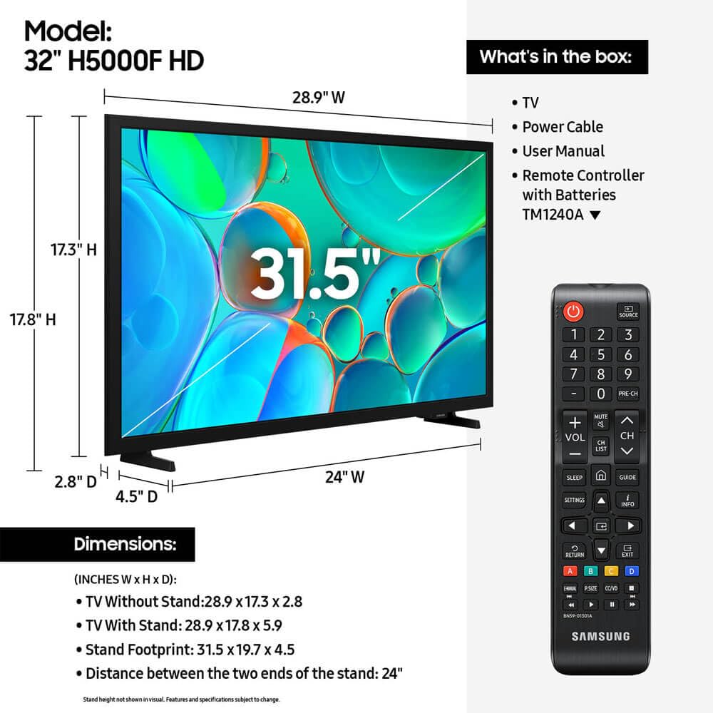 32 inch HD Smart LED TV D964346