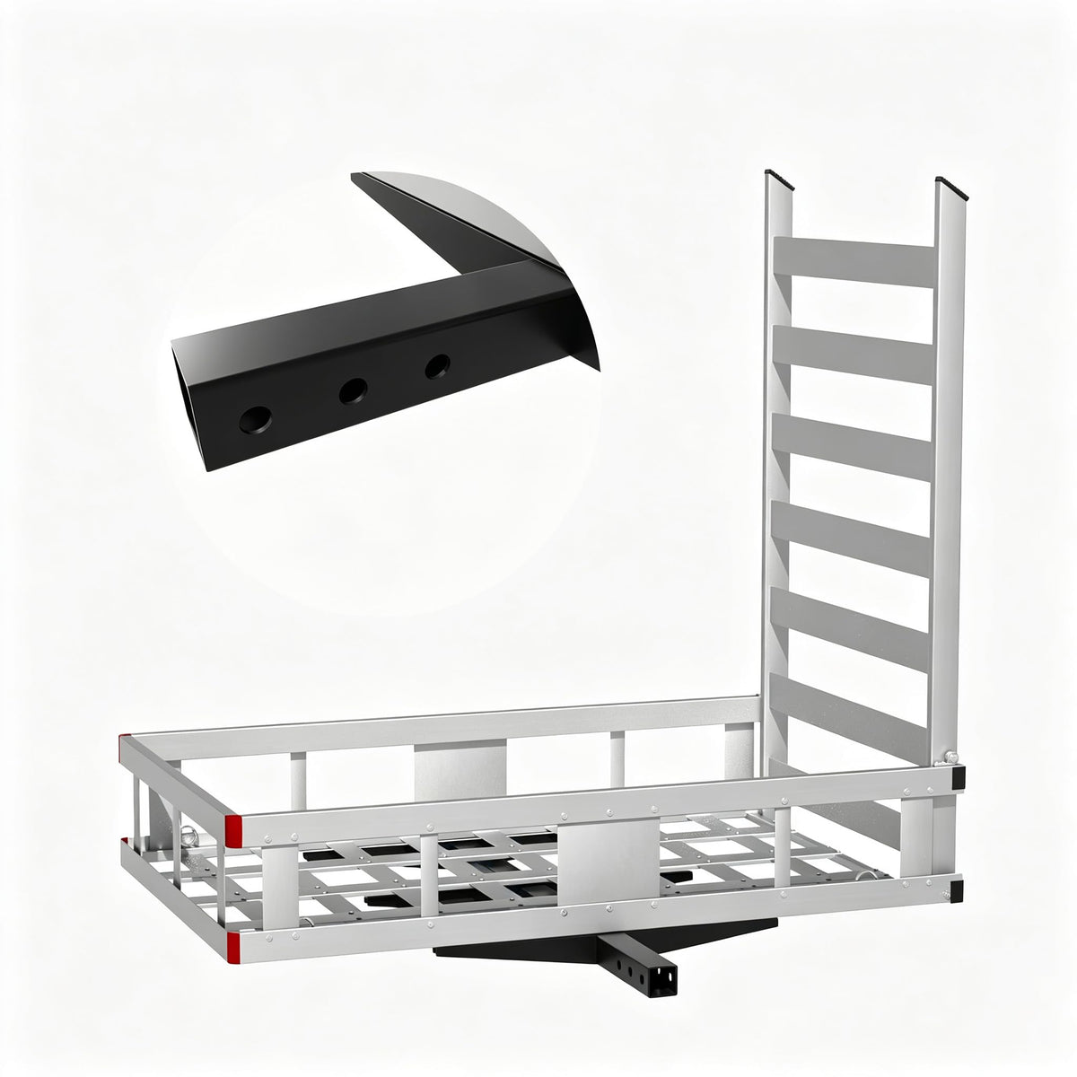 Hitch Cargo Carrier with Folding Ramp N967