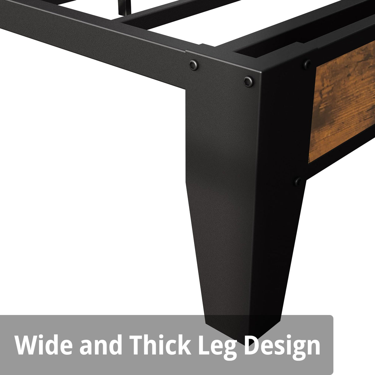 Twin Bed Frame with Storage Headboard M5362