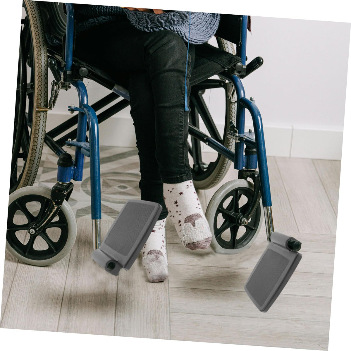 8pcs Wheelchair Footplate Replacement Leg Rest C9658