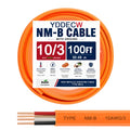 10 Gauge 3 Conductor NM-B Wire with Ground 100FT Q89280