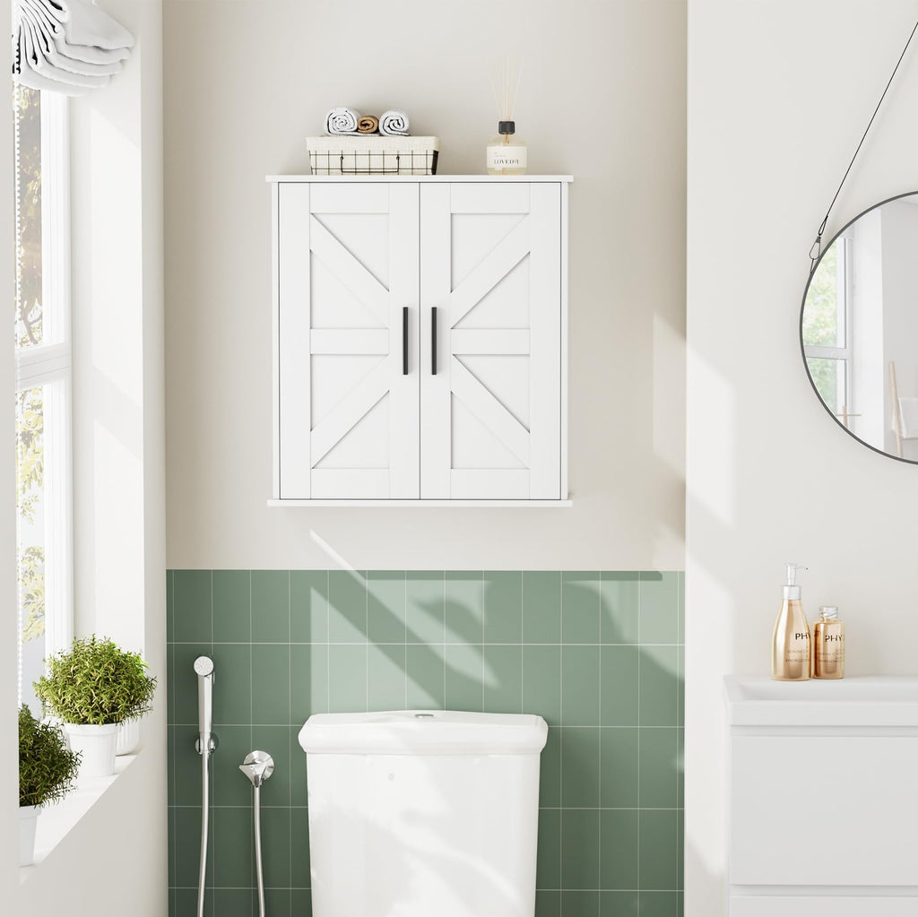 Bathroom Wall Cabinet with Adjustable Shelves X663766
