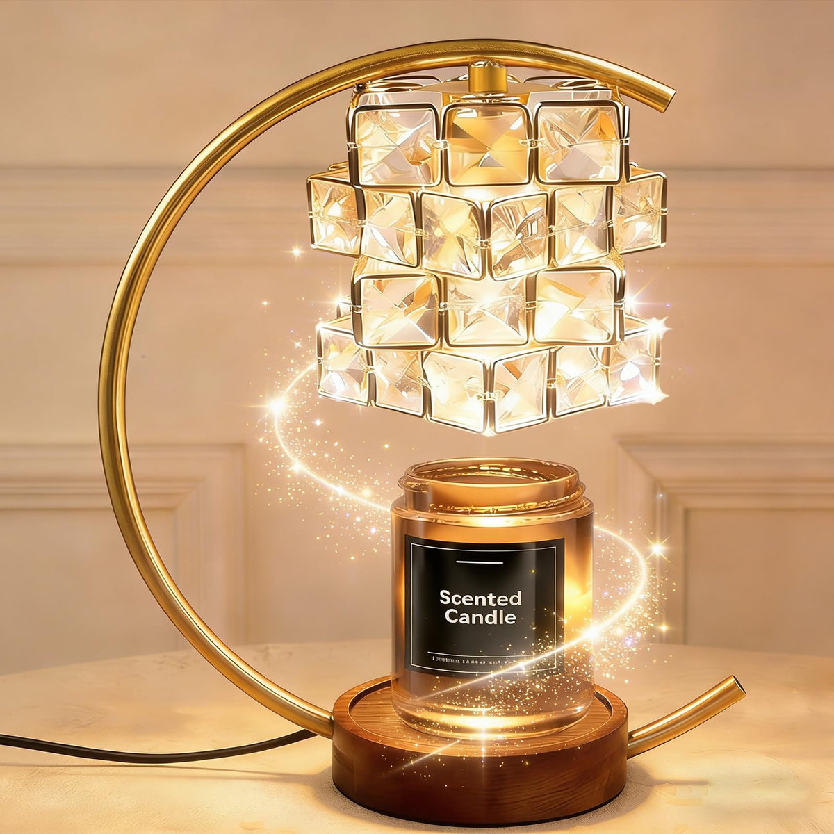 Candle Warmer Lamp with Timer Dimmable Wax Warmer I505