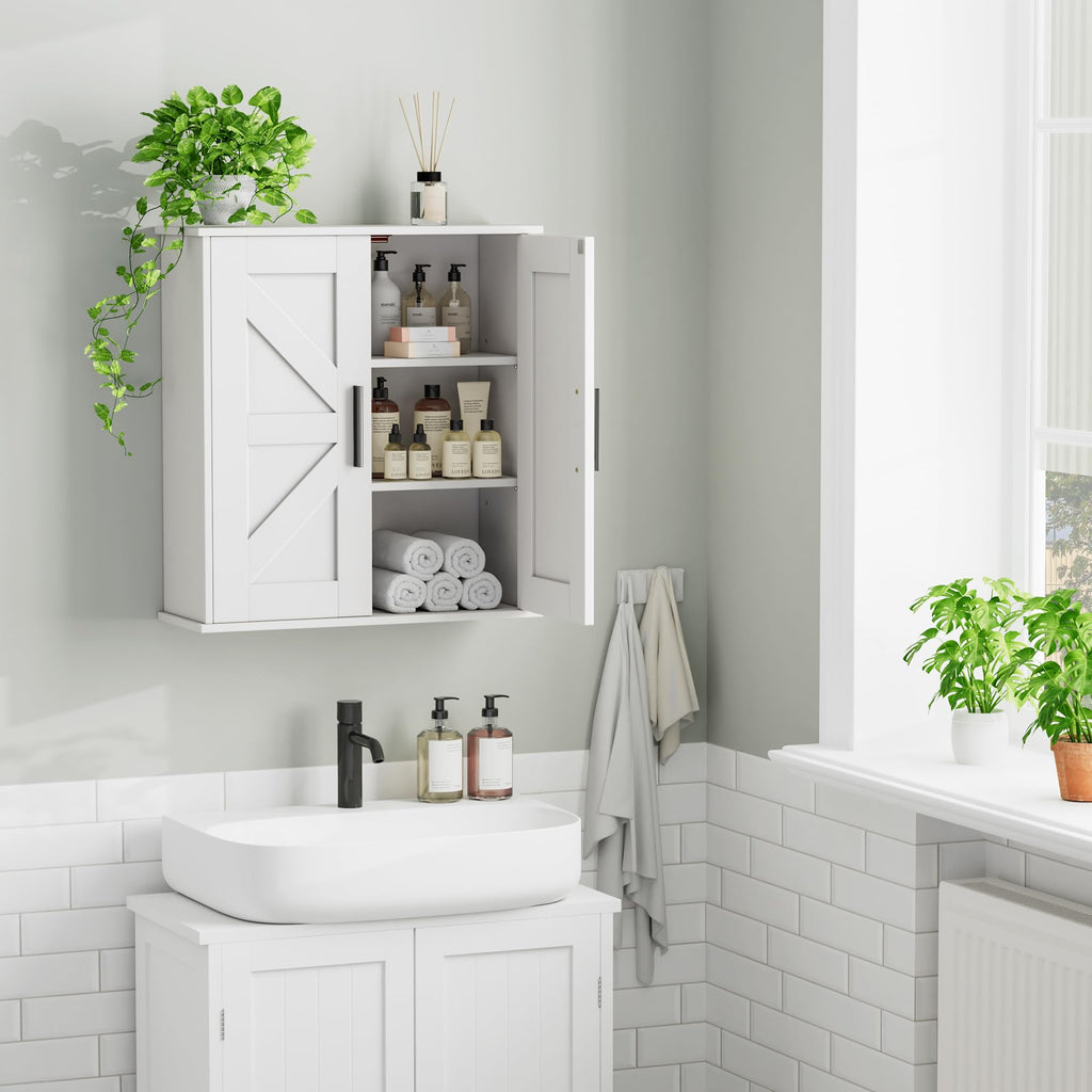 Bathroom Wall Cabinet with Adjustable Shelves X663766