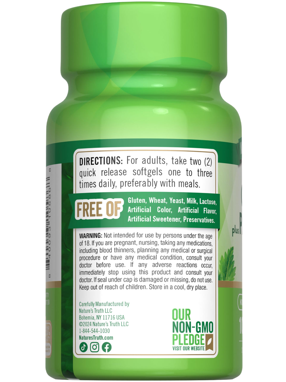 Odorless Garlic and Parsley 100 Softgels G600610
