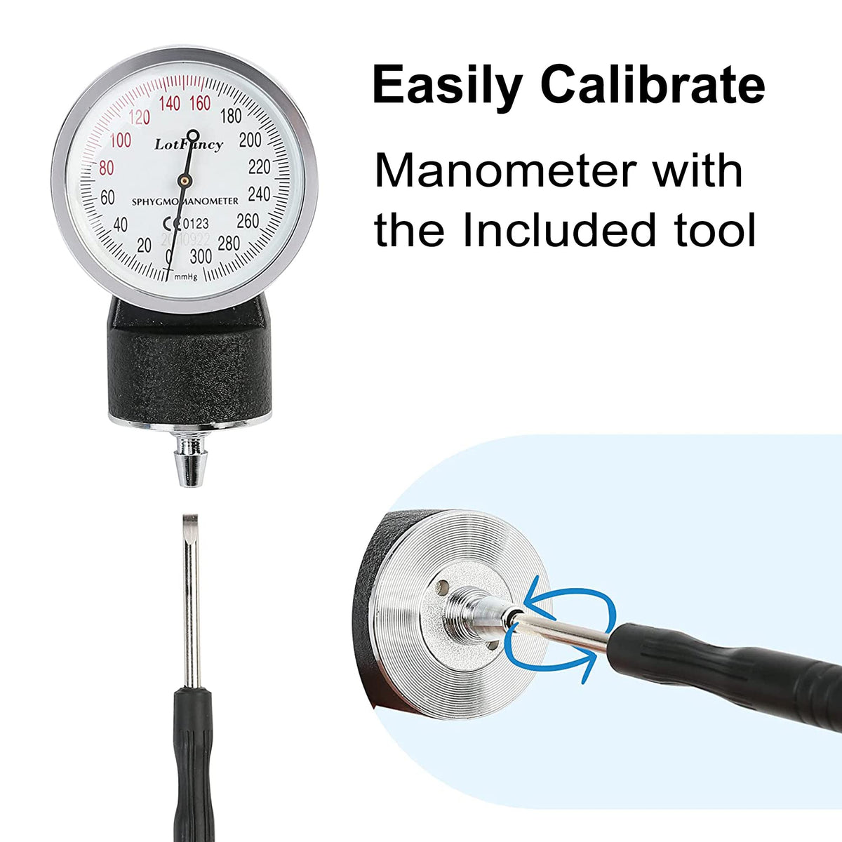 Large Adult Blood Pressure Cuff with Carrying Case E793