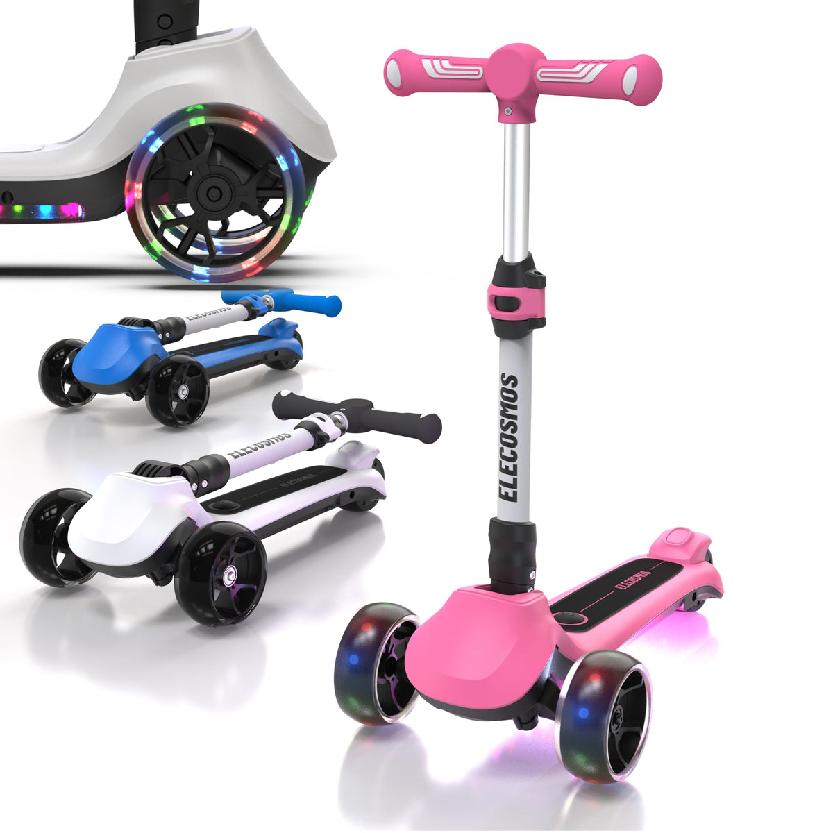 Kids Electric Scooter with LED Wheels J51100