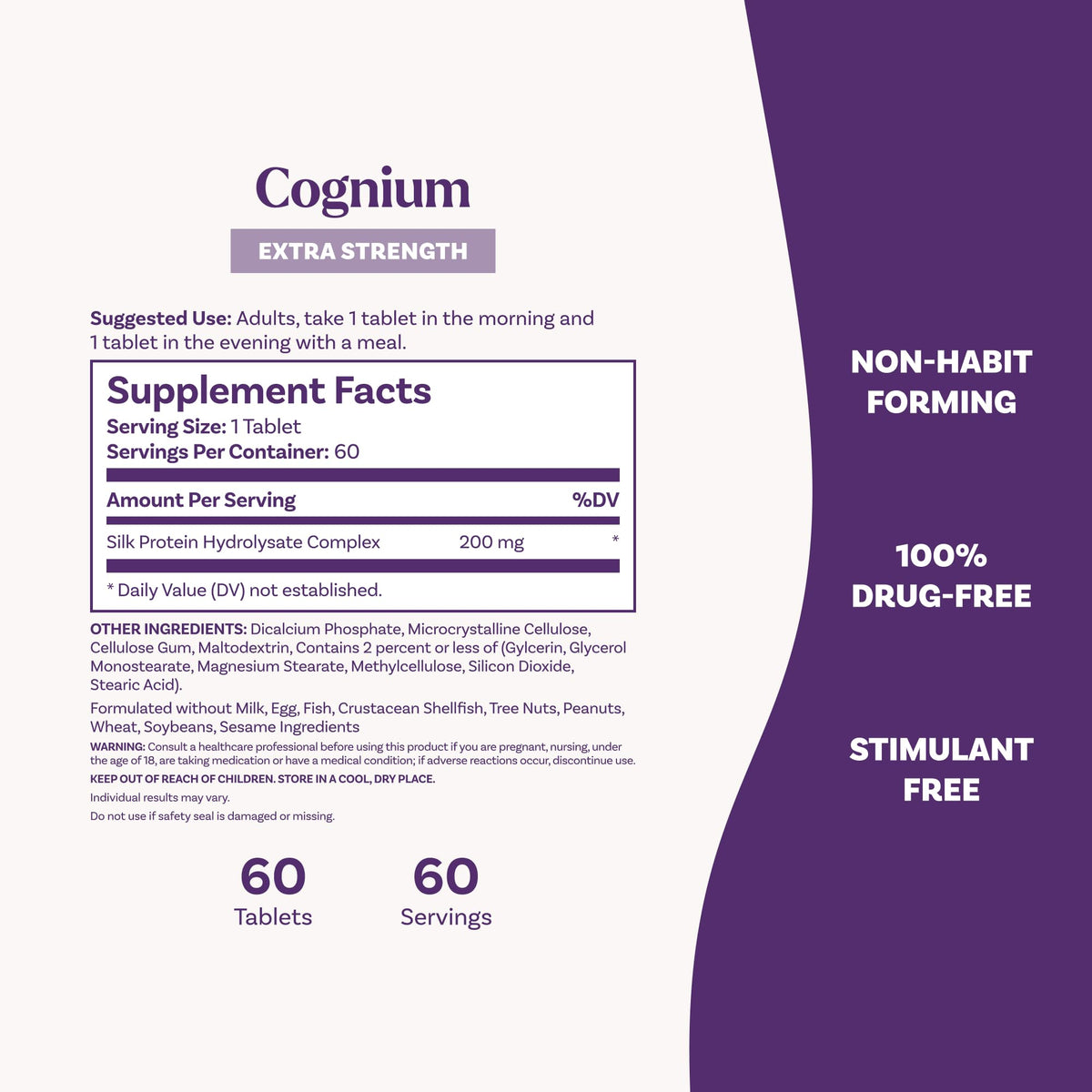 Memory Supplements 60 Tablets Q53029