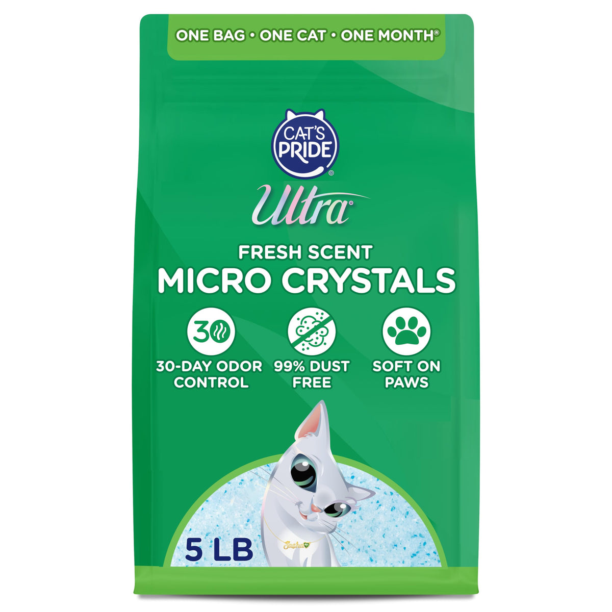Fresh Scent Micro Crystals Litter 5lb Y402550