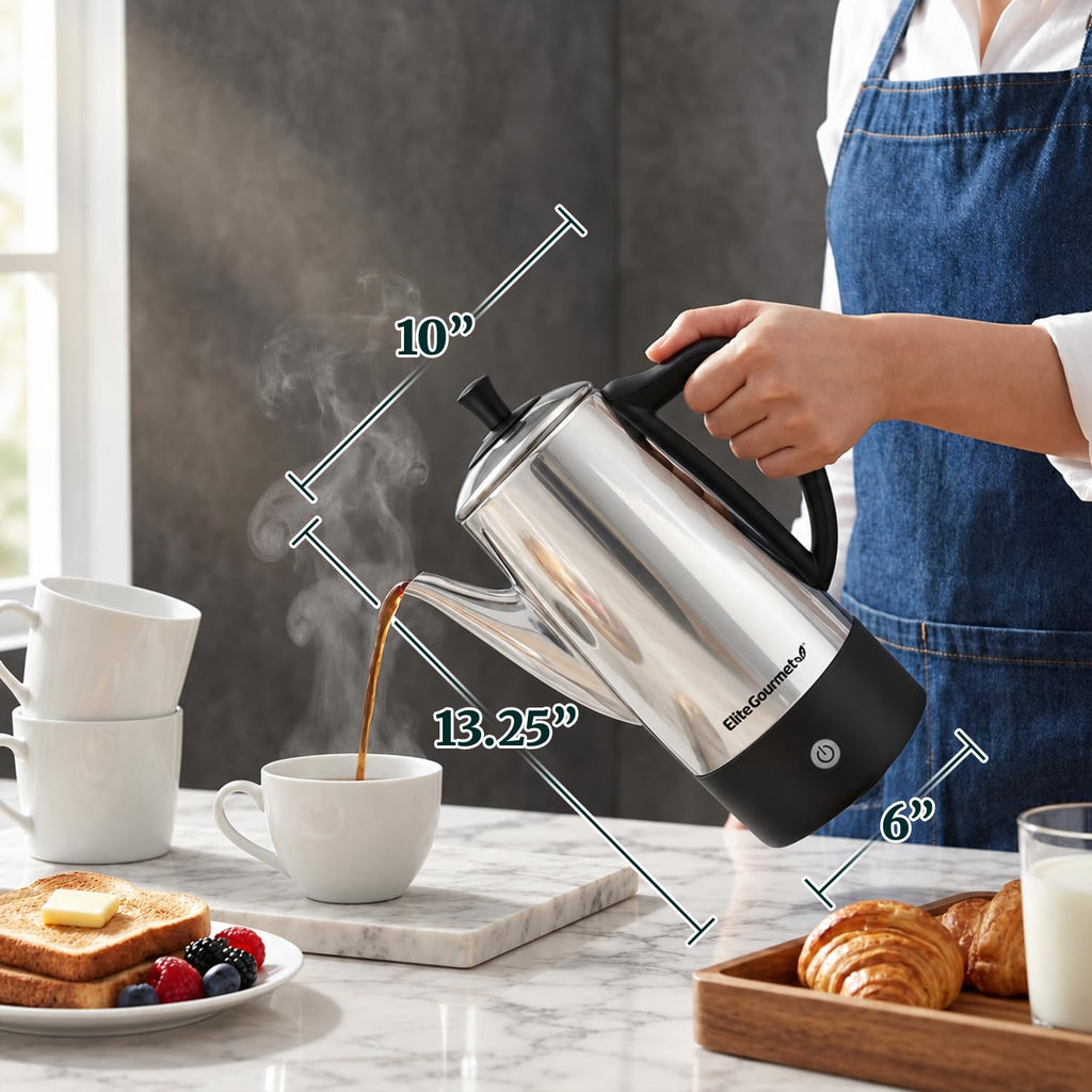 12-Cup Electric Coffee Percolator E7917