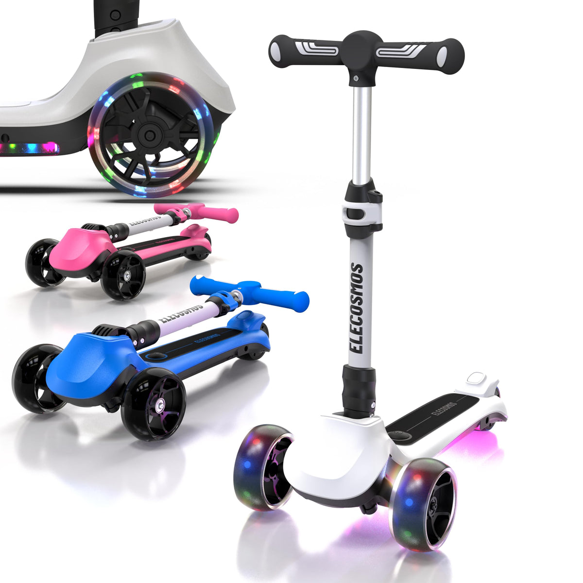Kids Electric Scooter with LED Wheels J51100
