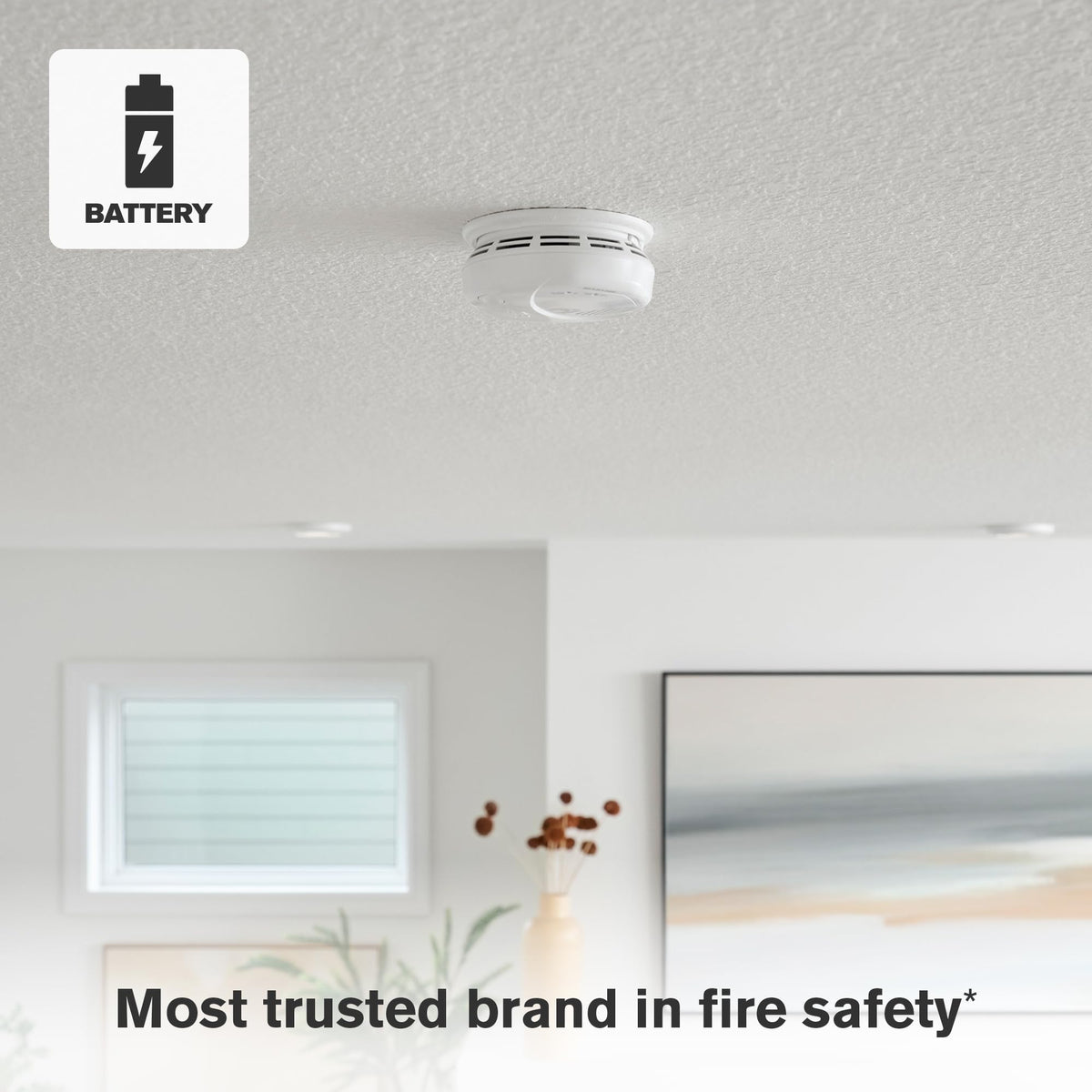 10-Year Battery Combination Smoke & Carbon Monoxide Alarm L65757