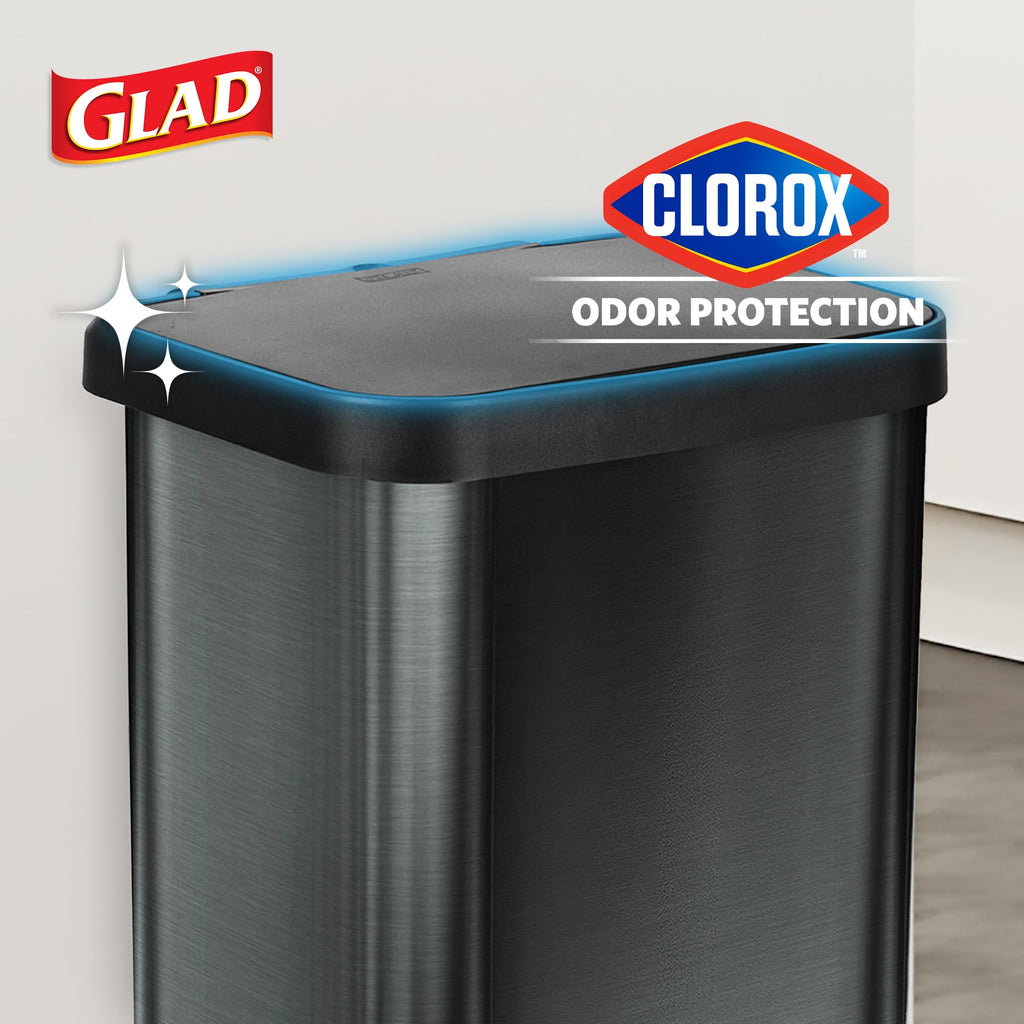 13 Gal Stainless Steel Trash Can R44735