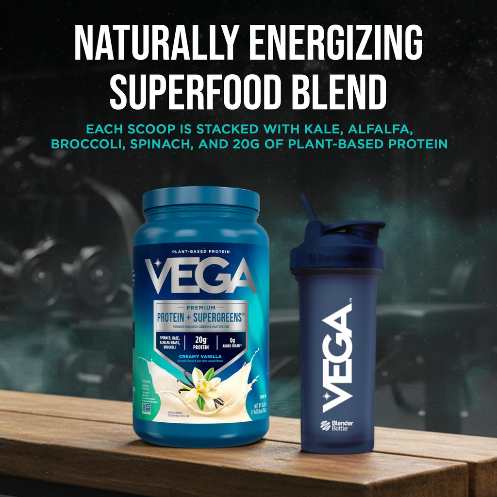 Creamy Vanilla Vegan Protein Powder 26.9 oz F808