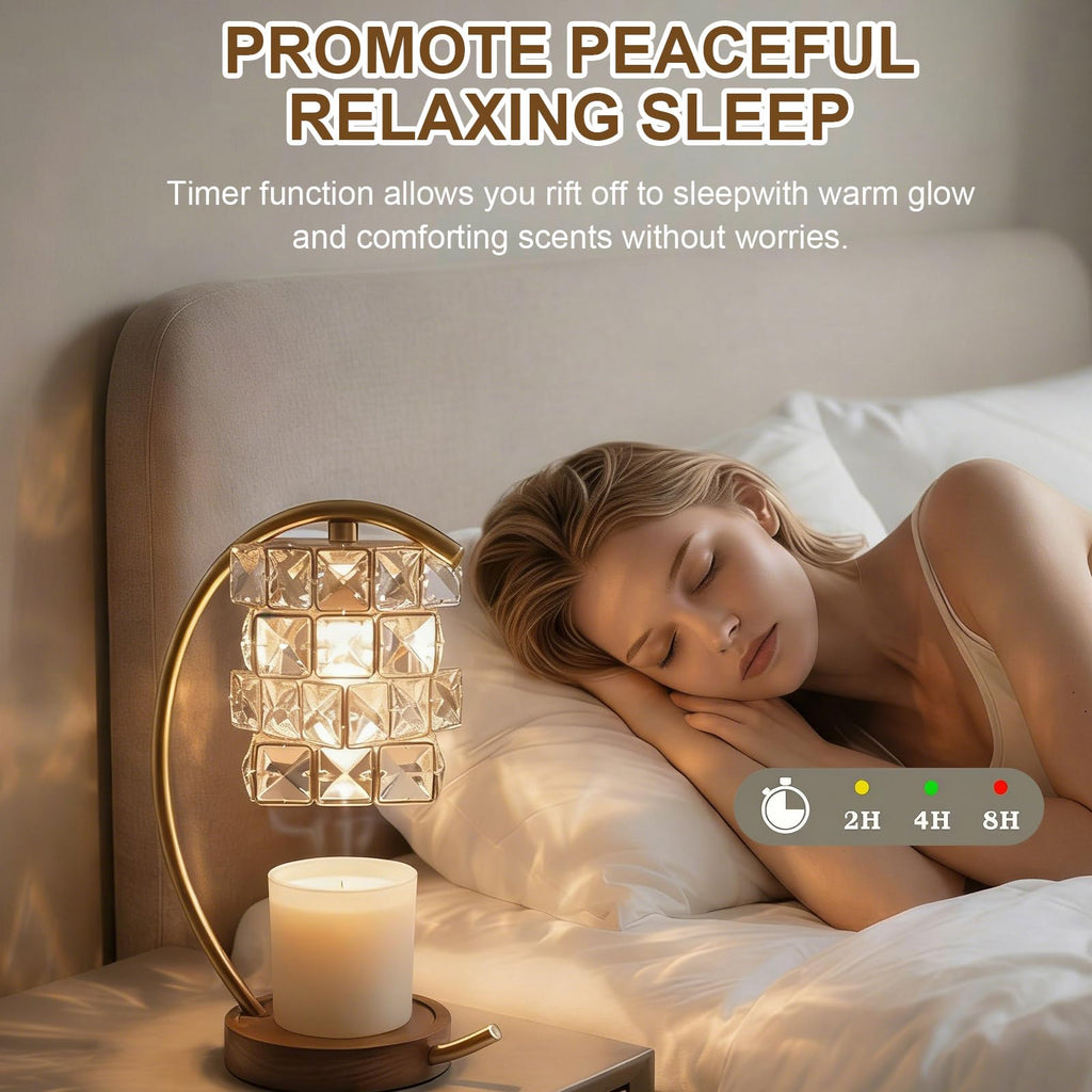 Candle Warmer Lamp with Timer Dimmable Wax Warmer I505