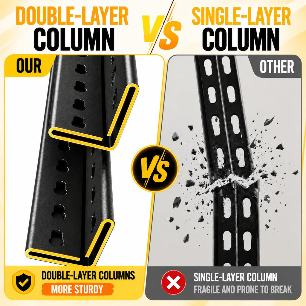 Metal Adjustable Heavy Duty Bookshelf L2062