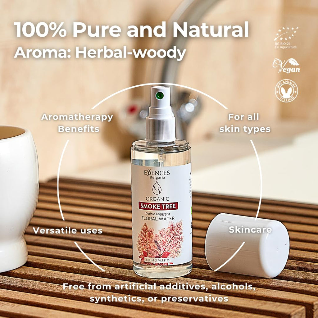 Organic Smoke Tree Floral Water 8.5 Fl Oz W509916