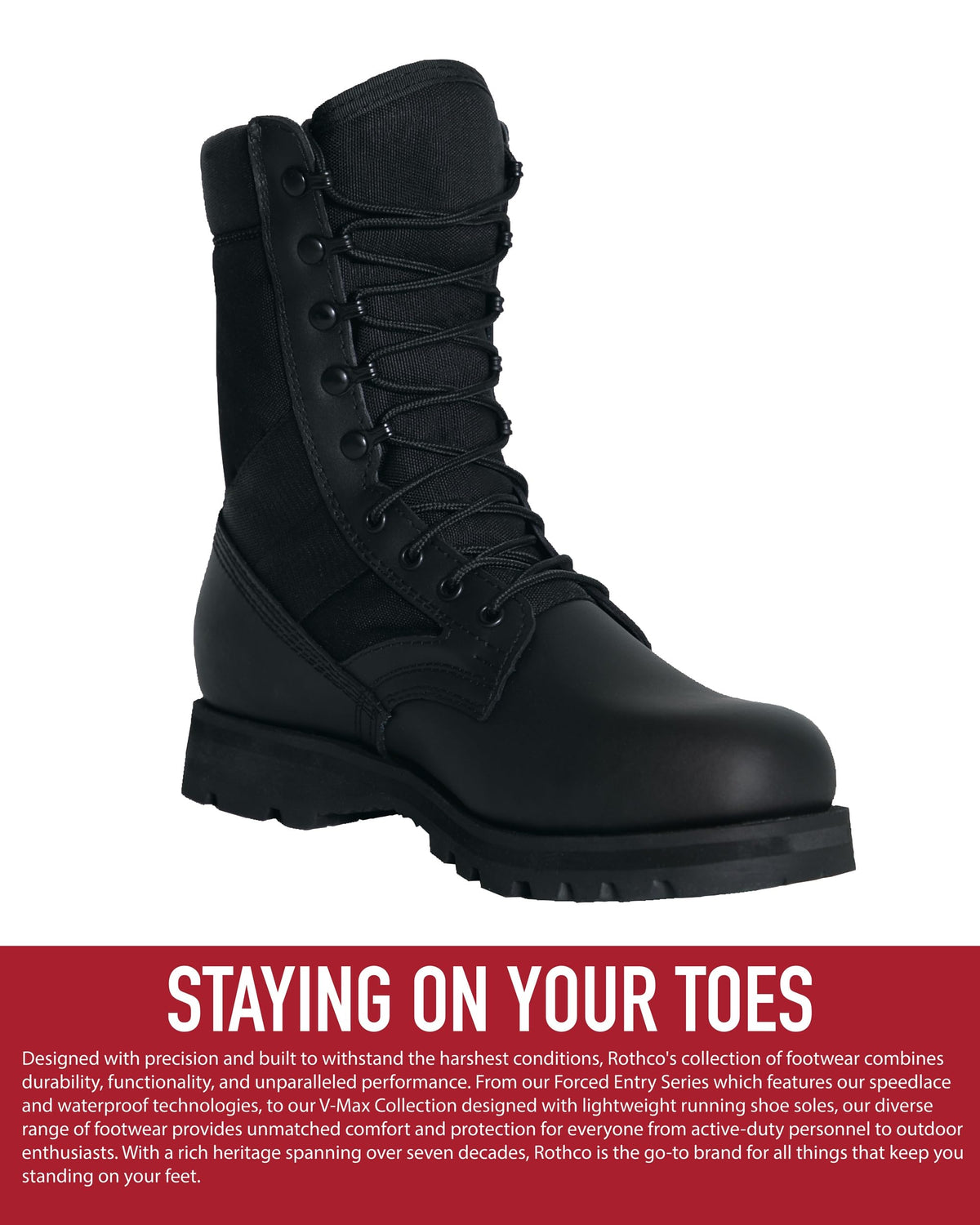 8 Inch Tactical Boots H5971