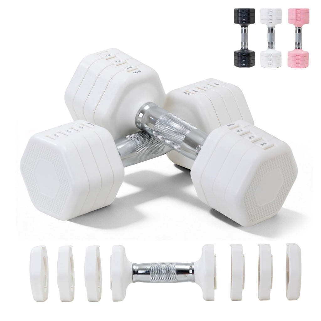Adjustable Dumbbell Set of 2 Total 20 Lbs X963