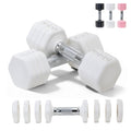Adjustable Dumbbell Set of 2 Total 20 Lbs X963