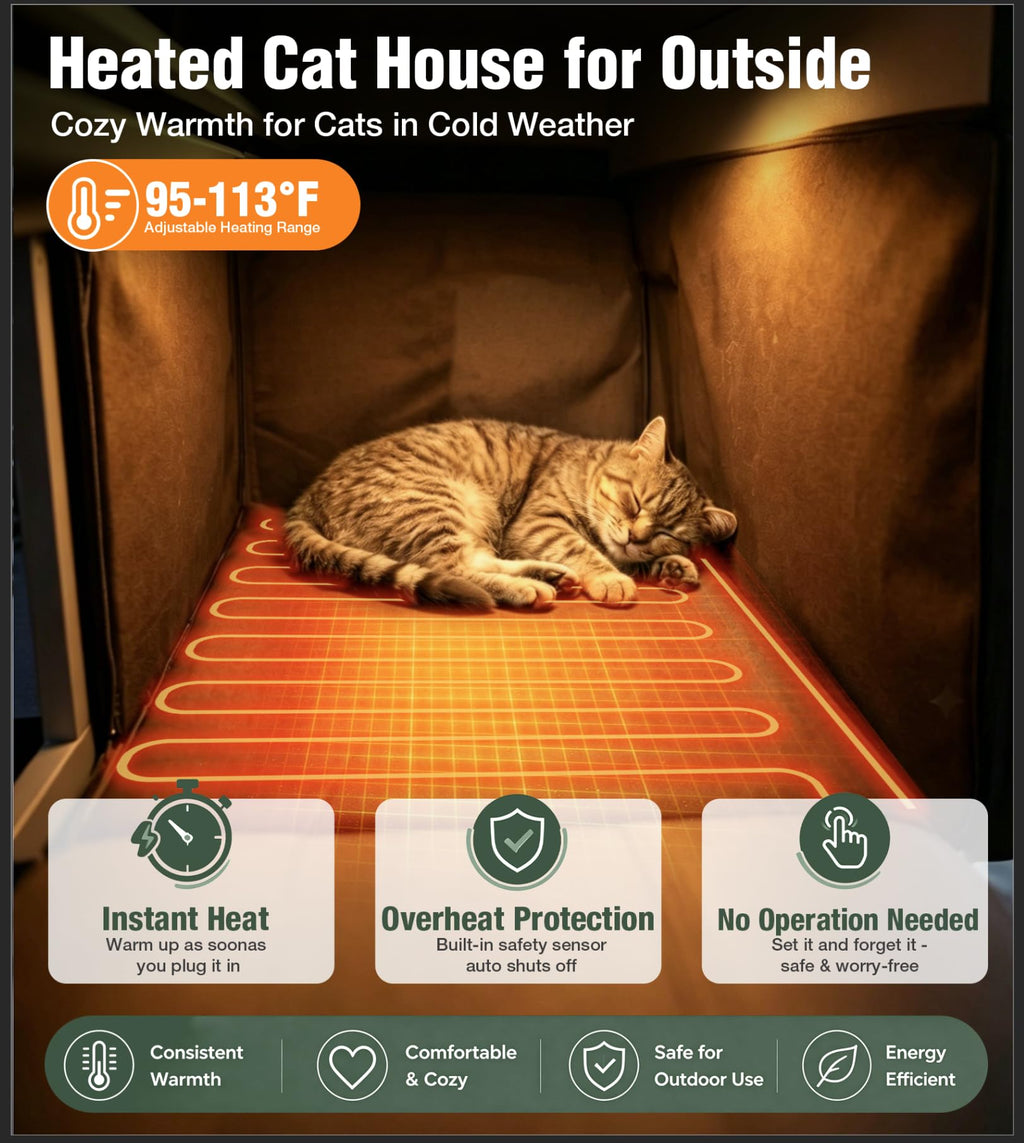 Large 2 Story Heated Cat House Q88569