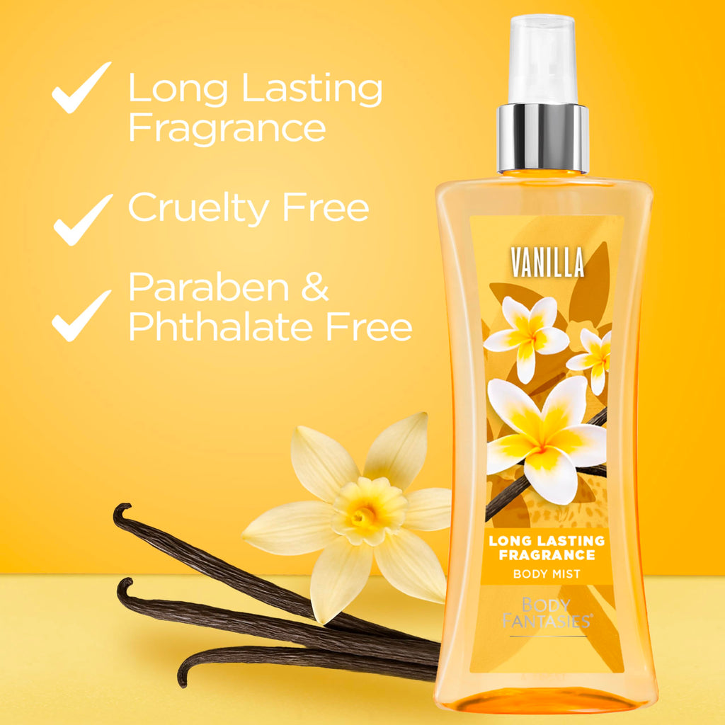 Vanilla Body Spray 8 fl oz (Pack of 2) Y55570
