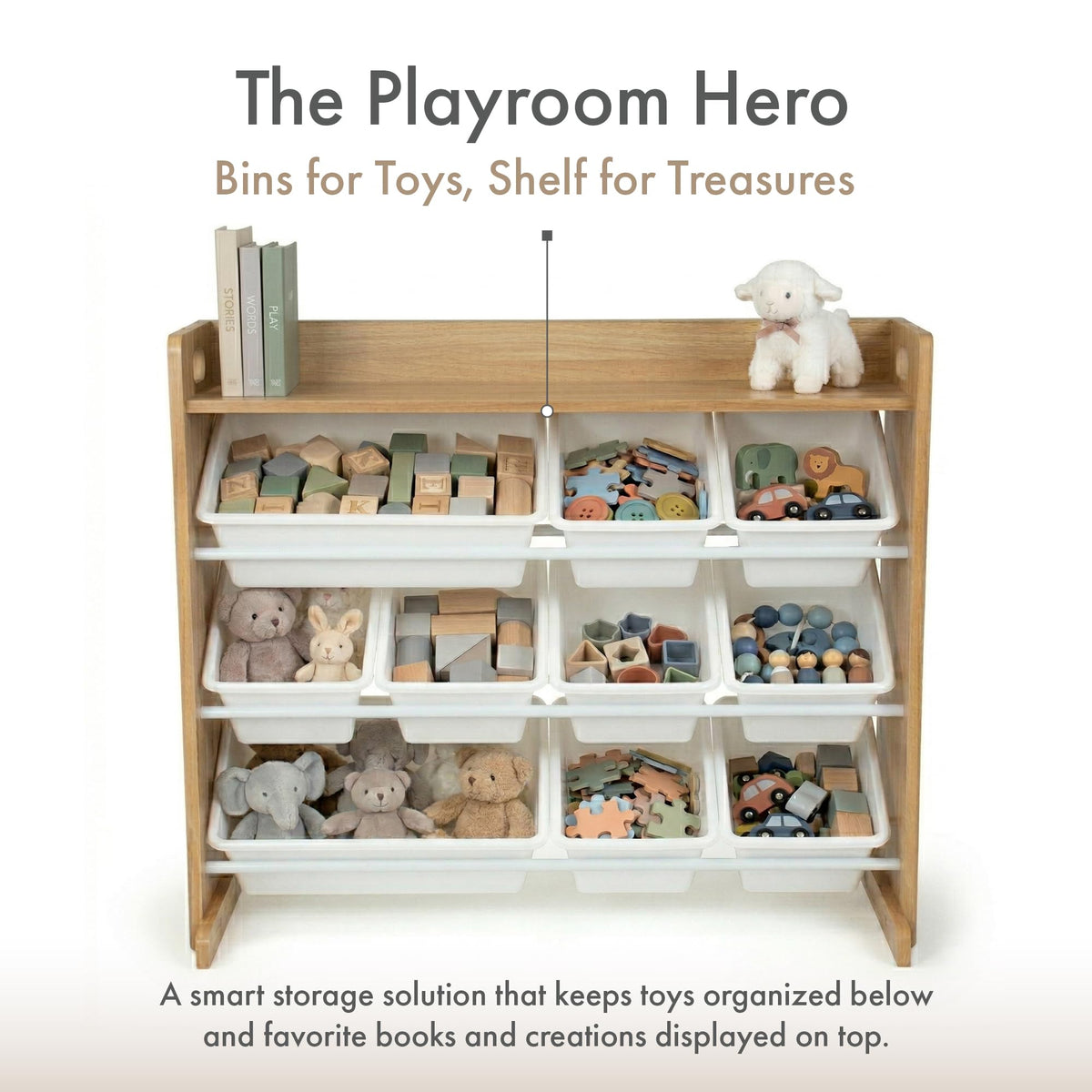 Kids Toy Organizer with 9 Bins V399
