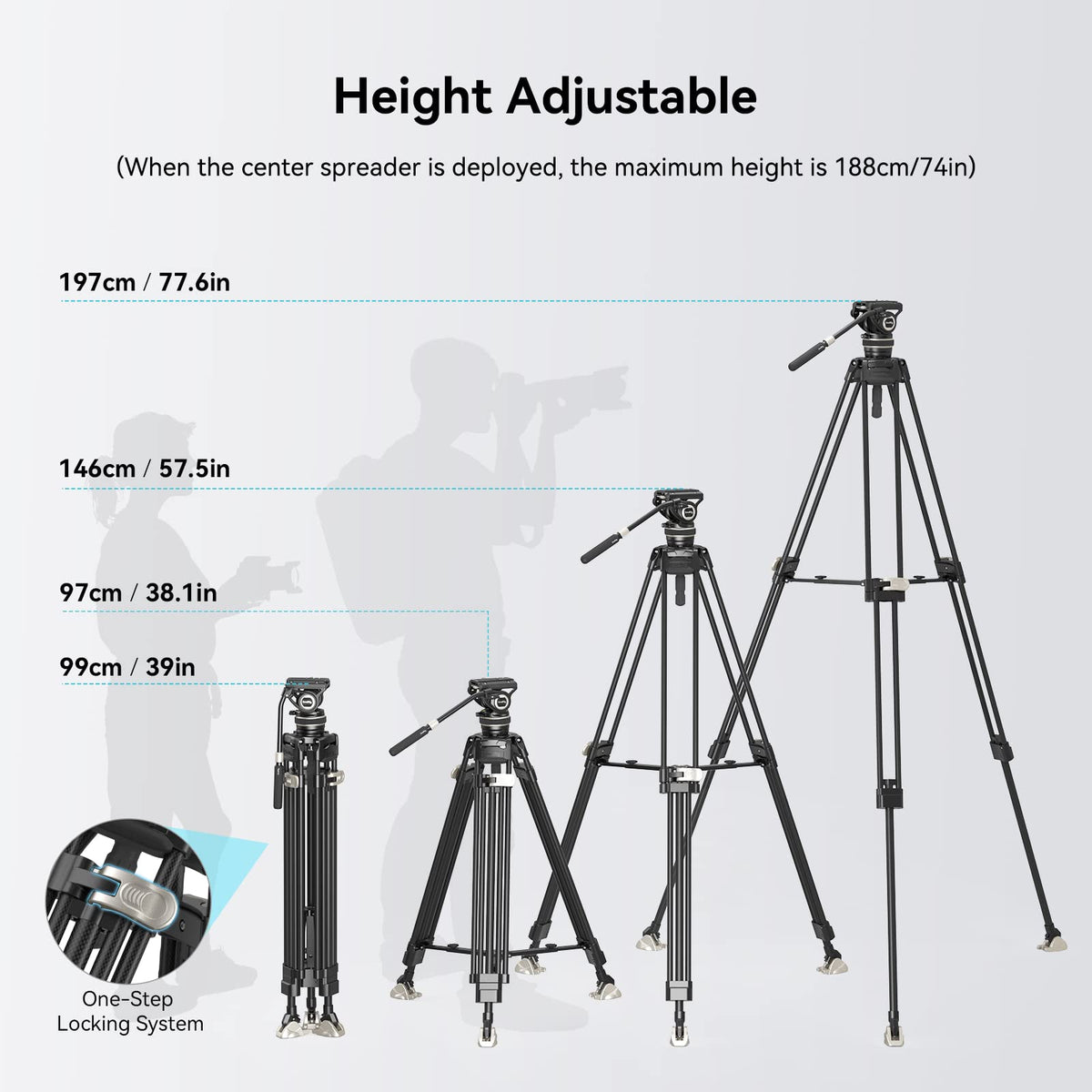 Carbon Fiber Tripod System W505740