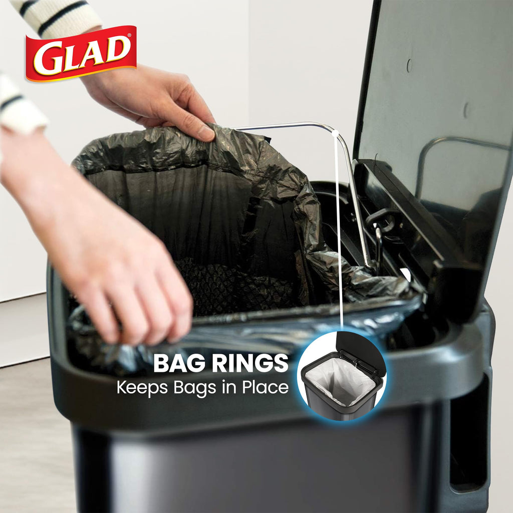 13 Gal Stainless Steel Trash Can R44735
