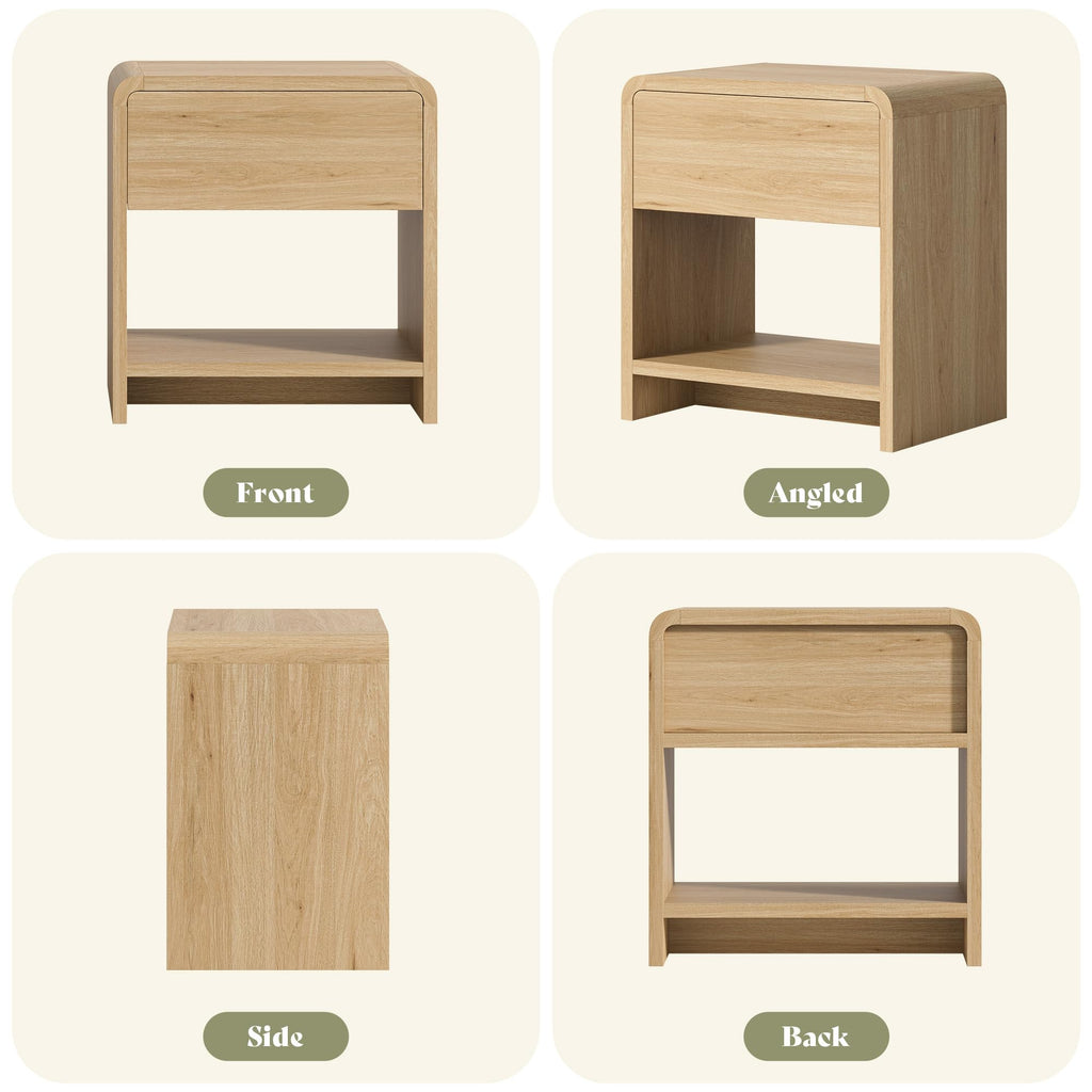 3-Piece Coffee Table Set with 2 End Tables Q874