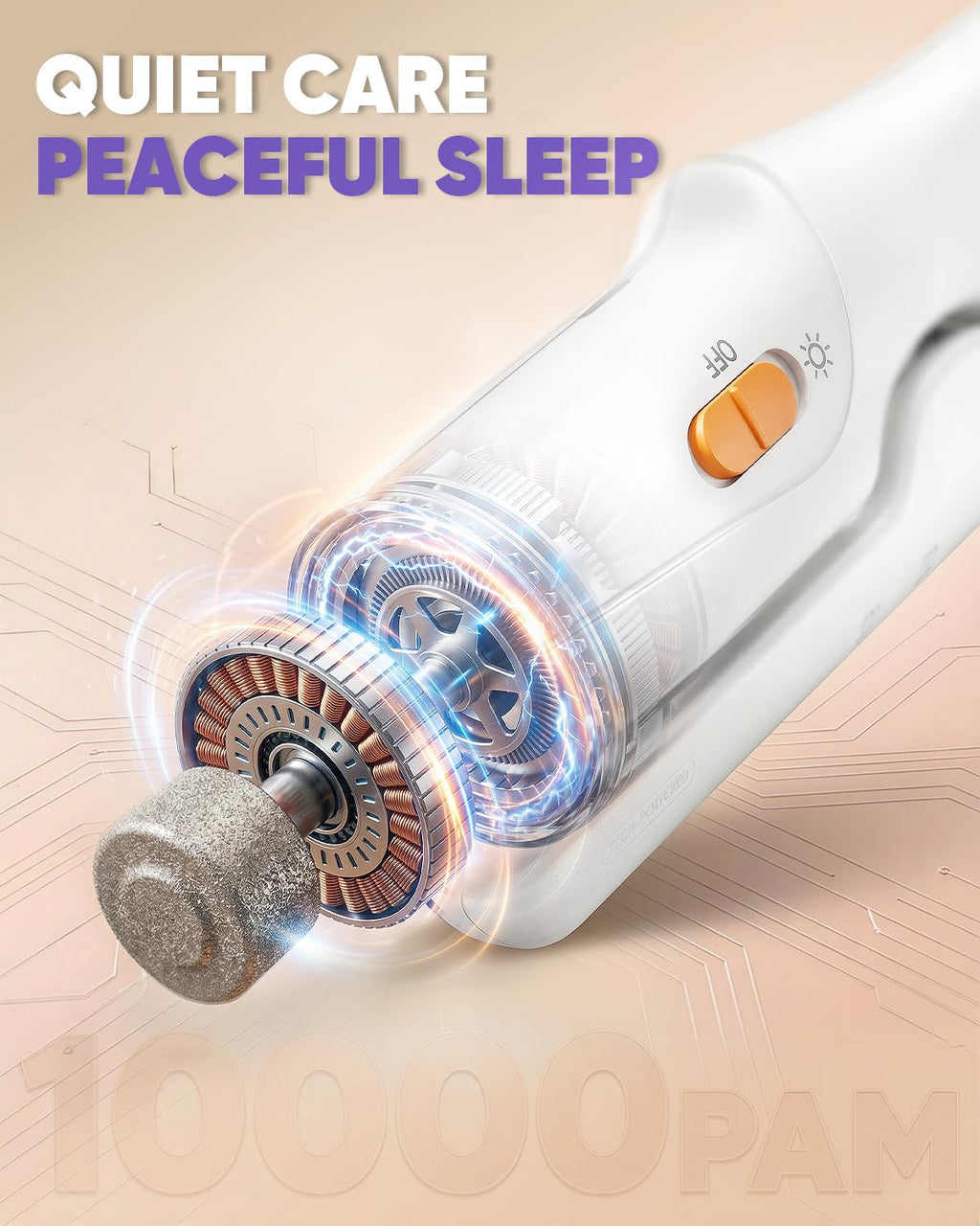 2-in-1 Cat & Dog Nail Clippers with Grinder and LED Lights D969