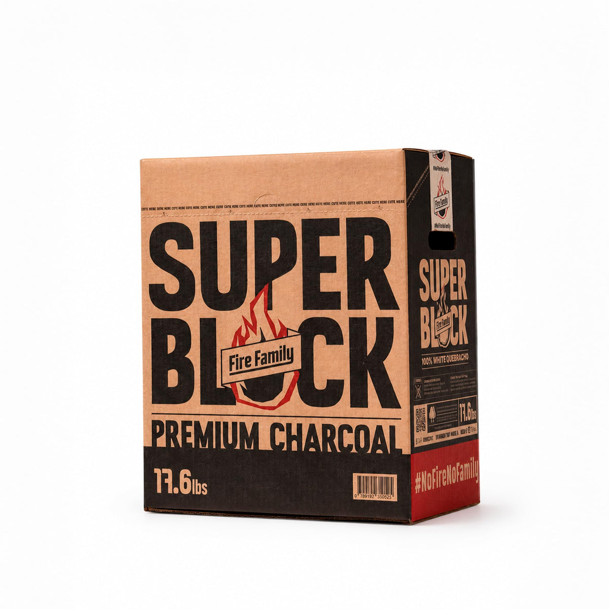 Charcoal, 100% Natural Quebracho Blanco Hardwood Lump, 17.6 Lbs K564