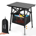 Folding Camping Side Table, Adjustable Height P637260