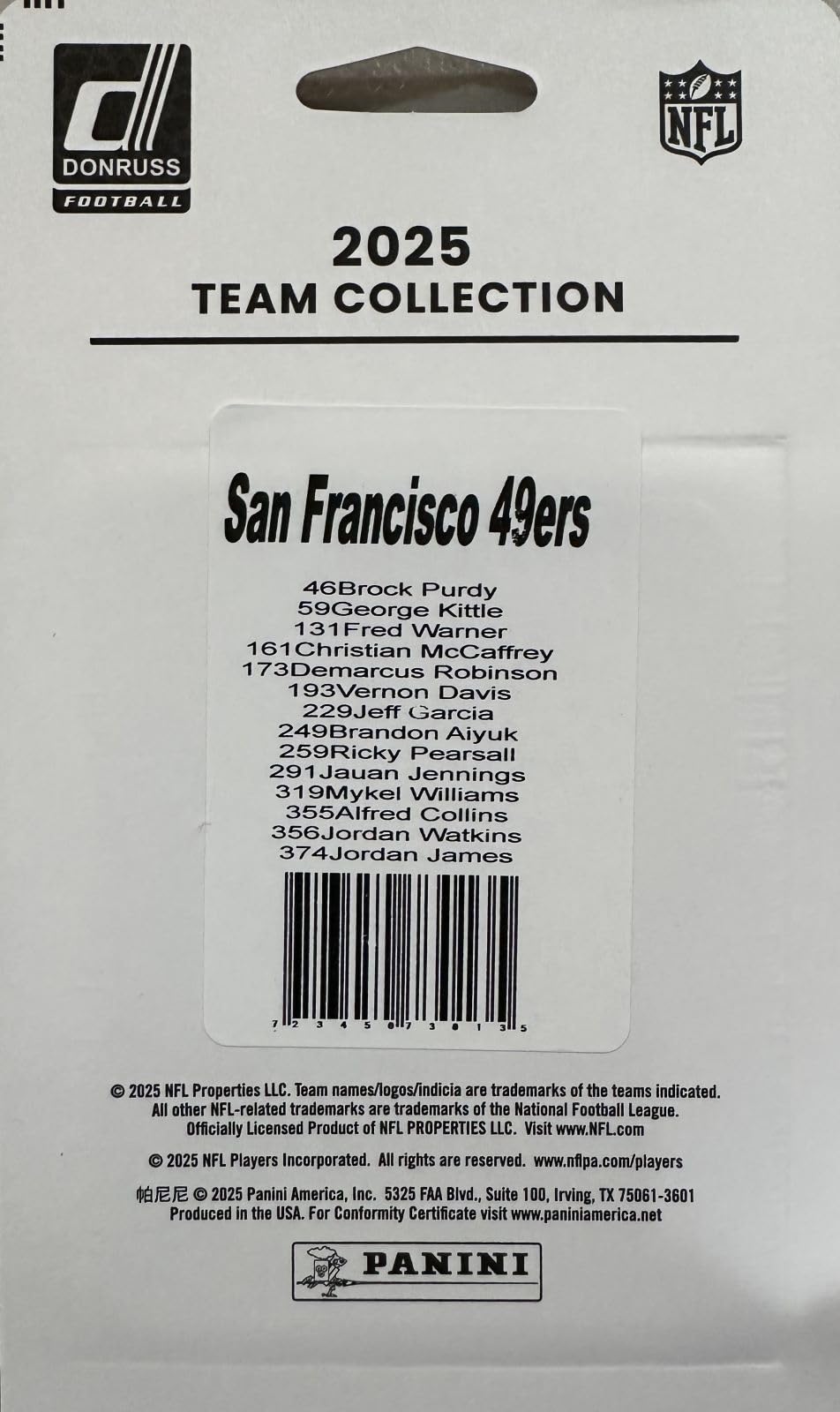 14 Card Team Set M7887