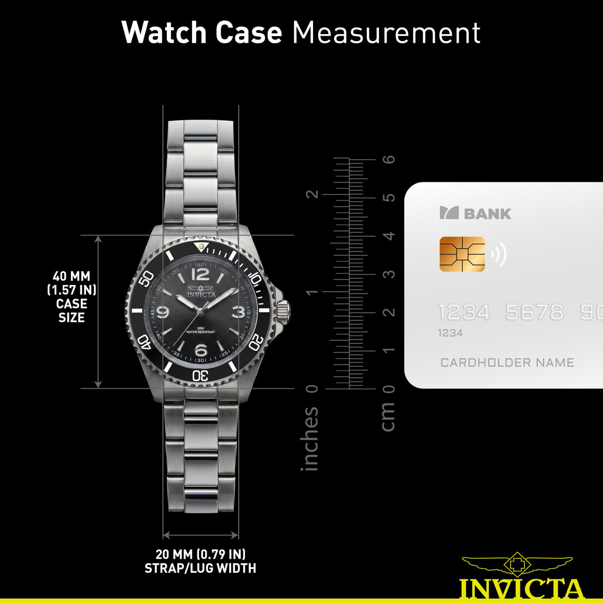 Mens Stainless Steel 40mm Watch X918