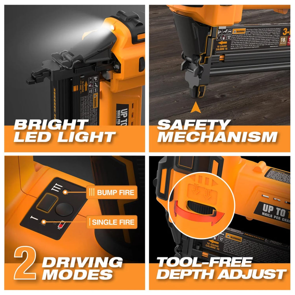 Cordless 3-in-1 Nailer Kit F69692